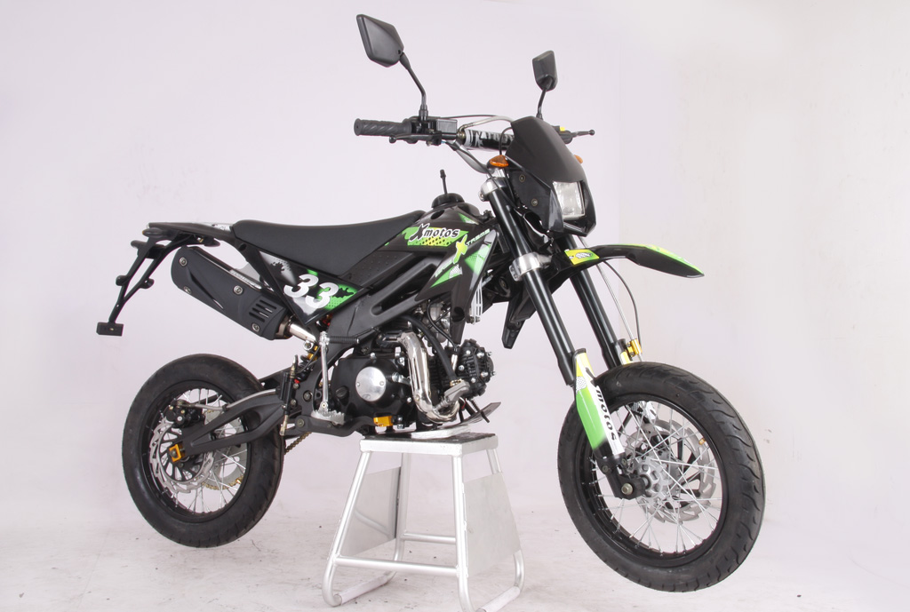 ICS SBF 33 50cc 4 Takt EEC EnduroCross Dirtbike Schwarz